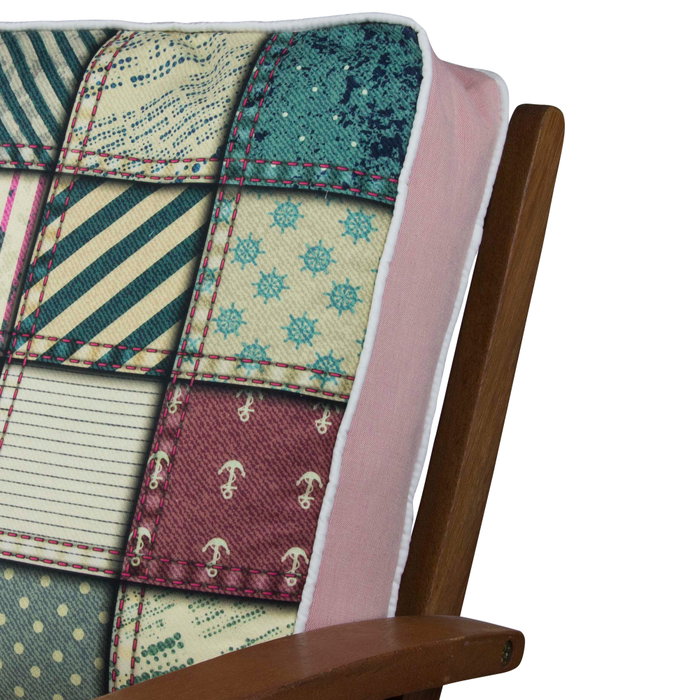 Aberto Design Cojín YM1340 Multicolor 42 x 42 cm